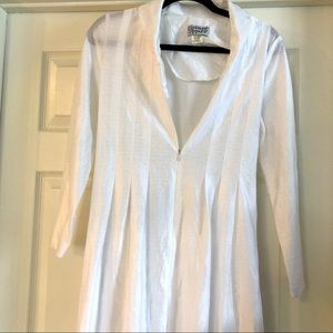 Vintage “Angelica” stark white dress